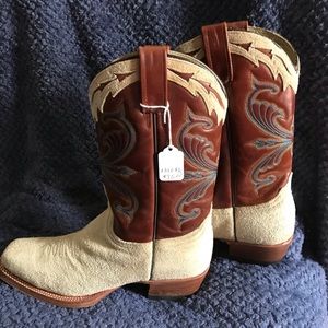 Size 9 Stetson leather boots